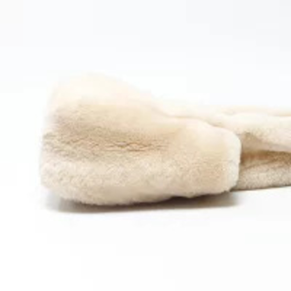 Prada Sheep Fur Handbag Beige - Picture 5 of 13